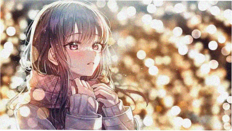 大叔我饿了漫画唱片货架主视觉第一帧